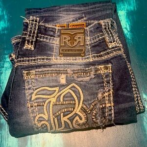 Rock Revival Men’s Jeans 36 Fairgrove Straight